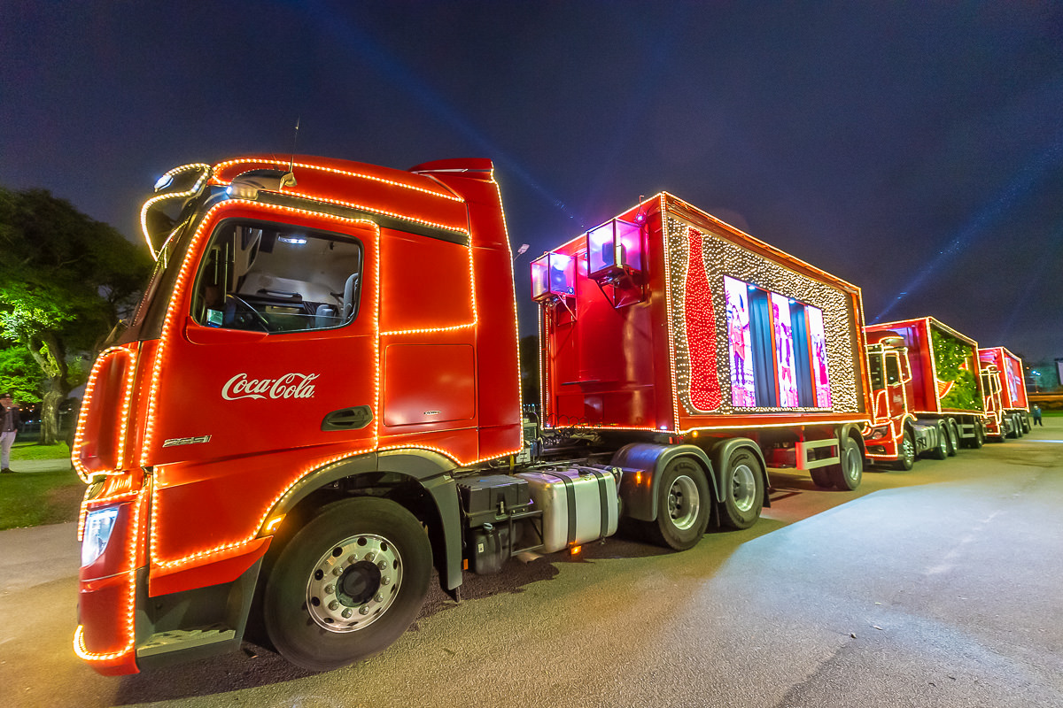 Caminhões do Natal da Coca-Cola chegam a Pernambuco. Veja o roteiro